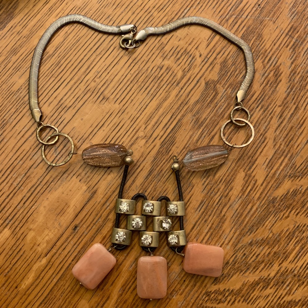 Statement Necklace. Stunning, unique Gift!